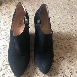 Ladies Suede Booties. Size 9